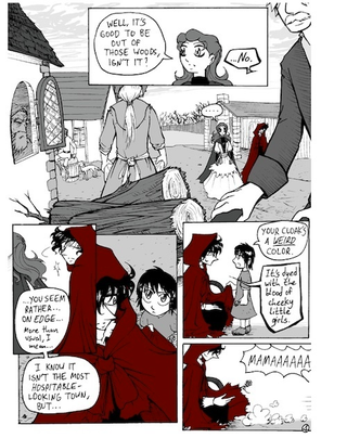 Illustration for article titled Comic Showcase: Andrea Peterson's No Rest For The Wicked